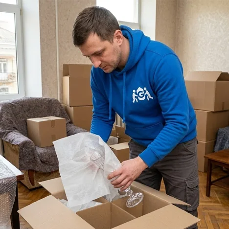 Soluții complete de ambalare pentru relocări și transport de mărfuri